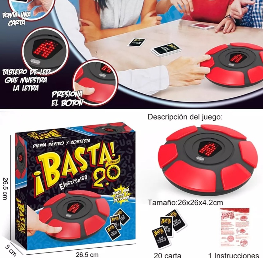 Miniatura 2 de Juego De Mesa Basta Electronico Tablero